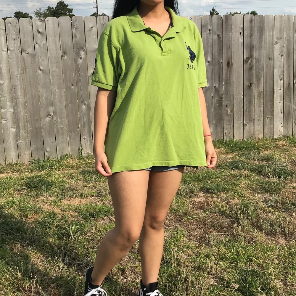 Olive green Ralph Lauren Polo Shirt 💚.